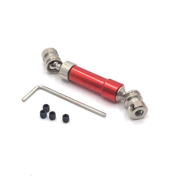 Eje de transmisión trasera Tholdsy Control remoto 1:12 Crawler Driveshaft Upgrade Parts Rojo FN010040-01