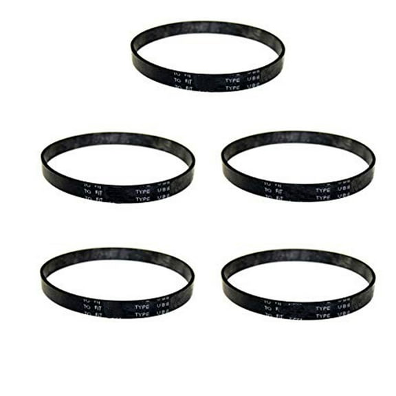 Replacement Part For Panasonic vacuum belt Style UB8 Works With MC-V5204, MC-V5203, 2271A, MC-V5706, MC-V5710, MC-V5715, MC-V5725, MC-V5740 Models ( 5Belts ) # PR-1010, 14829