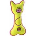 thumbnail image 2 of Charming Pet Lil' Racquets Pig Dog Toy, Yellow, One-Size, 2 of 2