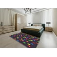 thumbnail image 4 of Ahgly Company Indoor Rectangle Patterned Smokey Gray Abstract Area Rugs, 8' x 12', 4 of 6