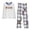 Z-White14, variant on Womens Pajama Set Fashion Plaid Printed Long Sleeve Lapel Buttons Up Pajama Shirts Stretchy Sleepwear Pants Breathable Loose Fit 2Pcs Homewear Pajama Sets Comfortable Sleep Clothes