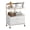 White-Style 1, variant on Hironpal Salon Rolling Cart with Wheels,Mobile Beauty Trolley with Drawers for Salon,Beauty, Spa,3 Tool Holders,White
