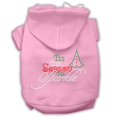 thumbnail image 1 of Tis The Season To Sparkle Rhinestone Dog Hoodie Light Pink Xl (16), 1 of 1