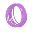 thumbnail image 4 of Fashion 10pcs silicone elastic rubber band Bracelet wristband Bangles Hair Ties, Multicolor, 4 of 8