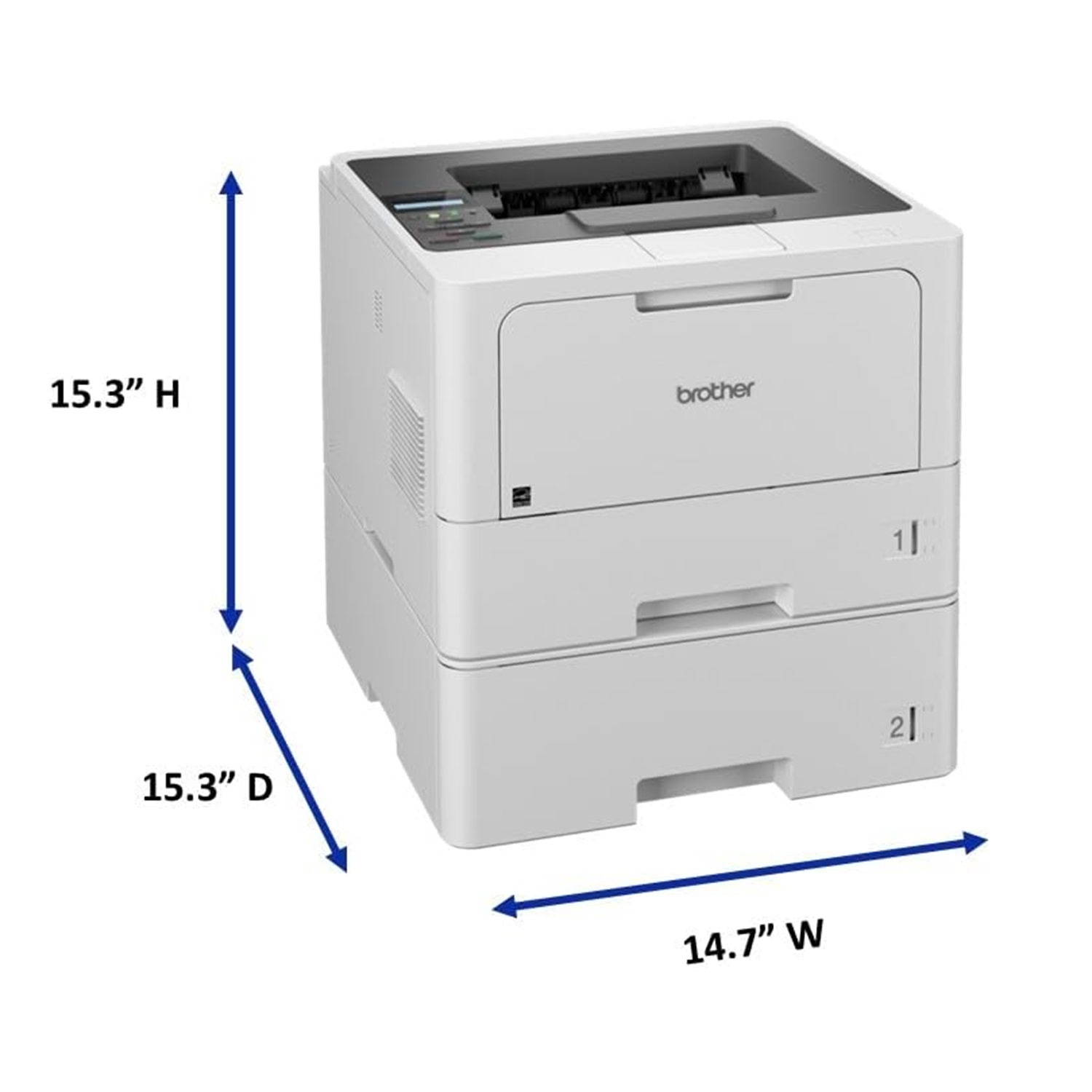 Brother HL-L5210DWT Business Monochrome Laser Printer photo 2