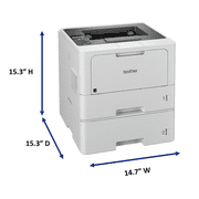 Brother HL-L5210DWT Business Monochrome Laser Printer with Dual Paper Trays