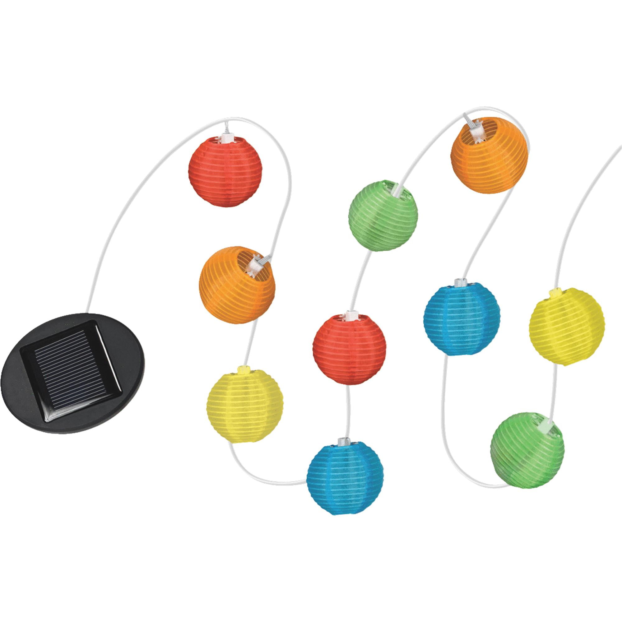 10CT SOLAR PATIO LIGHTS