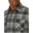thumbnail image 2 of Wrangler Men's Premium Slim Fit Plaid Shirt, 2 of 3