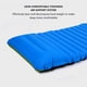 thumbnail image 3 of Colchón de aire inflable Cama para dormir automática Cojín de picnic (azul verde), 3 of 6