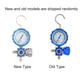 thumbnail image 4 of R22 O R410A O R134A O R407C, Diseño Anticolisión Con Manómetro de Dial Grande para Sistemas de Refrigeración A O C, Conector de Latón G1 o 4, 4 of 7