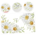 thumbnail image 3 of 1 Set Daisy Wall Sticker Decals Interior Decor Tile Trim Household Wall Daisy Decal, 3 of 4