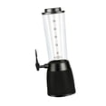 thumbnail image 3 of Torre dispensadora cerveza resistente, Margarita 3L con báscula, dispensador bebidas mesa para cocinas, fiestas, exteriores, pared, hogar negro, 3 of 8