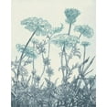 thumbnail image 2 of Vision Studio 26x32 White Modern Wood Framed Museum Art Print Titled - Indigo Fields I, 2 of 4