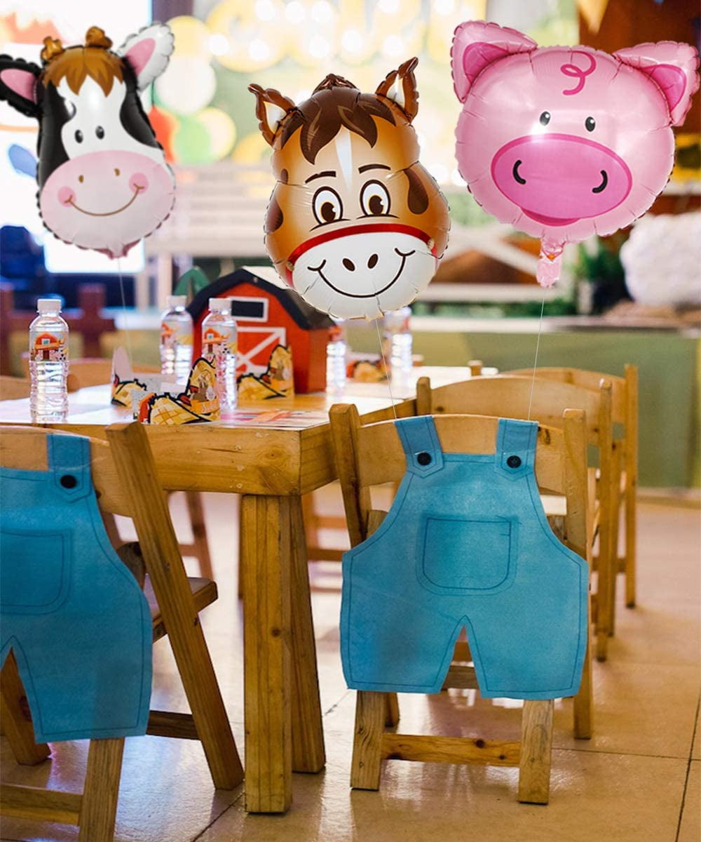 Farm Animal 1st Birthday Decorations Barnyard Animal Party Supplies