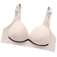 thumbnail image 3 of Ohufall Seamless Bra for Women Smooth Wireless Bras Push Up Everyday Fit Underwear, 3 of 3