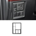 thumbnail image 4 of Car Headlight Lamp Switch Button Trim Frame Decorative Cover Sticker For Land Cruiser Prado 2010-20, 4 of 5