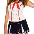 thumbnail image 3 of Music Legs Women's Sailor Sweetie Costume Set 70331 Navy/White, 3 of 4
