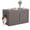 Gray-2doors, variant on Bifanuo Outdoor Cat House, Weatherproof Insulated Shelter for Feral Cats & Kittens, Durable PP Pet House for Garden & Patio (Gray)