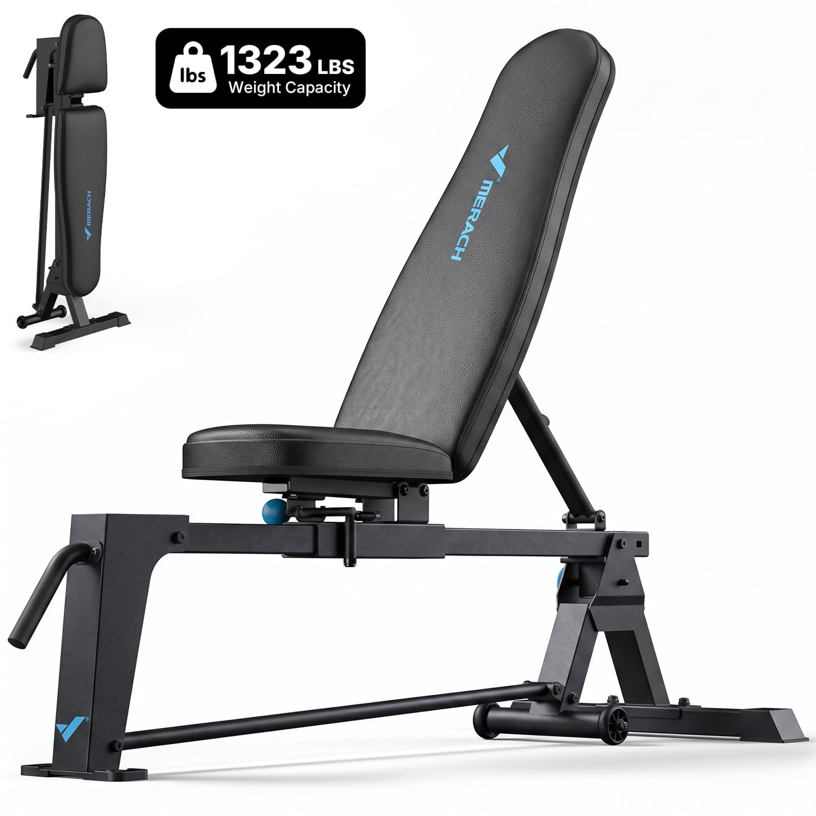Z ZHICHI Adjustable Weight Bench, Multi-Function Workout Bench