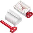 thumbnail image 3 of 4 PCS Toothpaste Squeezer Roller, Toothpaste Holder Toothpaste Tube Squeezer, Toothpaste Dispenser, Red, 3 of 5