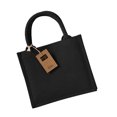 thumbnail image 2 of Westford Mill Jute Mini Presentpåse (6 liter) One Size Svart/Svart Black/Black, 2 of 2