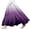 Purple, variant on Women's Summer Printed Linen Wrap Skirt Elastic Waist A Line Boho Beach Skirt Flowy Long Maxi Skirt Vacation