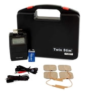 DJO Global Twin Stim 2nd Edition 2-channel EMS TENS Unit for Pain Relief