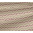 thumbnail image 5 of oneOone Viscose Jersey Fabric Chevron Block Fabric Prints By Yard 60 Inch Wide, 5 of 5