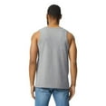 thumbnail image 3 of Gildan Heavy Cotton Tank Top for Men, Men's Undershirt, Sport Grey, Pack of 6, S, 3 of 5