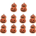 thumbnail image 1 of Paquete de 10 fundas decorativas para pomos de gabinete con forma de calabaza de Halloween, fundas universales para pomos de gabinete con forma de calabaza, pomos reutilizables para cajones de tocador, 1 of 8