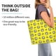 thumbnail image 2 of Balery White Popcorn Bolsa Tote Estilo Estético con Cremalleras, Bolsa de Hombro, Bolsa de Compras Grande y Plegable, 2 of 8