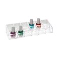 thumbnail image 3 of Soporte para esmalte de uñas Isaac Jacobs, acrílico transparente, 12 compartimentos, 3 of 4