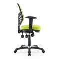 thumbnail image 3 of Modway Articulate Chaise de Bureau en Maille, Réglable de 19,5 à 24 Pouces, Vert, 3 of 11