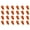 Orange, variant on 24 Pack Bulk Durags Ideal for Barbershops Events or Resale (Pink)