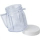 thumbnail image 2 of Para Piezas de Repuesto de Licuadora, Accesorio de Tarro Licuadora Mini Osterizer 4937, Tarros de Plástico con Tapas (2 Paquete), 2 of 5