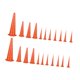 thumbnail image 5 of 22 tapones de goma resistentes al aceite para orificios de mangueras mecánicas. Naranja, 5 of 8