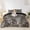 Black Brown, variant on Erosebridal Kids Leopard Printed Twin Bedding, Blue Cheetah Print Duvet Cover Set, Grey Reverisble, 1 Duvet Cover and 1 Pillowcase (No Comforter)