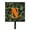 Letter N, variant on Letter X Initial Monogram - Camo Green Leash Holder Or Key Hook
