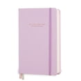 thumbnail image 3 of Minimalism Art, Premium Hard Cover Notebook Journal, X-Large Size, Master A4 8.3" x 11.4", 186 Numbered Pages, Gusseted Pocket, Ribbon Bookmark, Extra Thick Ink-Proof Paper 120gsm (Dotted, Pink), 3 of 9