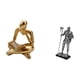 thumbnail image 5 of Estatua Abstracta De Caballero Pensador, Decoración Para Mesa, Sala De Estar, Estantería De Oficina, Entrada, Chimenea, Dormitorio, Decoración Del Hogar, Regalo De Inauguración De La Casa., 5 of 8
