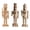 D, variant on Dserhfy Unfinished Nutcracker Soldier Wooden DIY Nutcracker Figure Unpainted Nutcracker Soldier Figurine for Christmas Decoration Craft Project