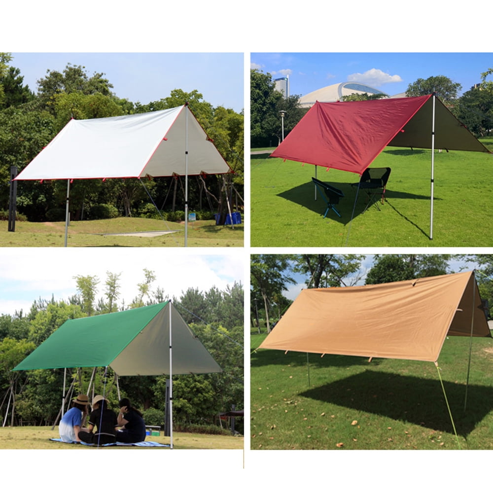 Details about   Anti UV Tent Tarp Waterproof Cloth Roof Cover Picnic Awning Outdoor Camping 
