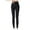 Black, variant on AherBiu Yoga Leggings for Women Zip up High Waisted Slim Fitted Workout Athletic Pants Gym Trousers