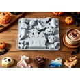 thumbnail image 4 of Hallowoen Silicone Candy Mold Baking Mold Non Stick Jelly Cake Dessert DIY Party Tray, 4 of 4