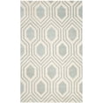 thumbnail image 4 of Safavieh Chatham Tapis Rond en Laine Touffetée à la Main en Gris et Ivoire, 4 of 7