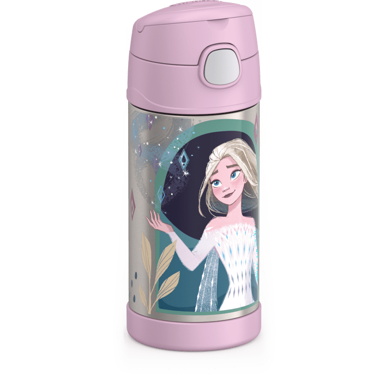 Thermos Disney Frozen FUNtainer Stainless Steel Keep Cool 12hr Water Bottle