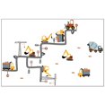thumbnail image 1 of GROWTH TANK 2pcs Construction Vehicles Wall Decals Cars Truck Transportation Wall Stickers, 1 of 8
