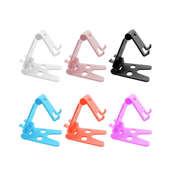 GETAJGHSD White Phone Stand for Desk - Hands-Free Holder Compatible with Smartphones and Devices, 1 Set