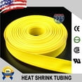 thumbnail image 2 of 50 FT Yellow 5/16" 8mm Polyolefin 2:1 Heat Shrink Tubing Sleeving, 2 of 2