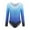 Blue, variant on Toddler Big Little Girls Leotards for Ballet Long Sleeve Gymnastics Suit Sparkly Diamante Dancewear Stretchy Onesies